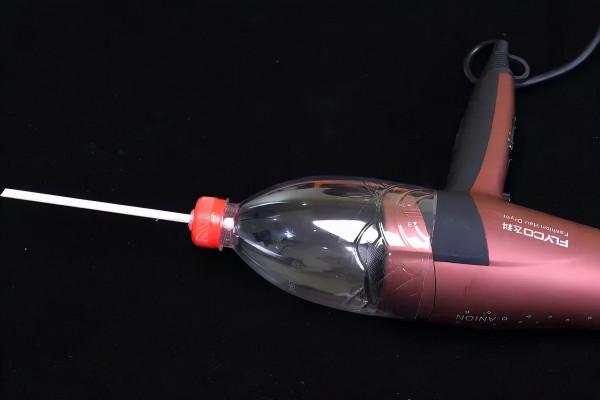 用塑膠瓶巧妙製作吸塵器及真空壓縮機，方法簡單操作方便效果超棒