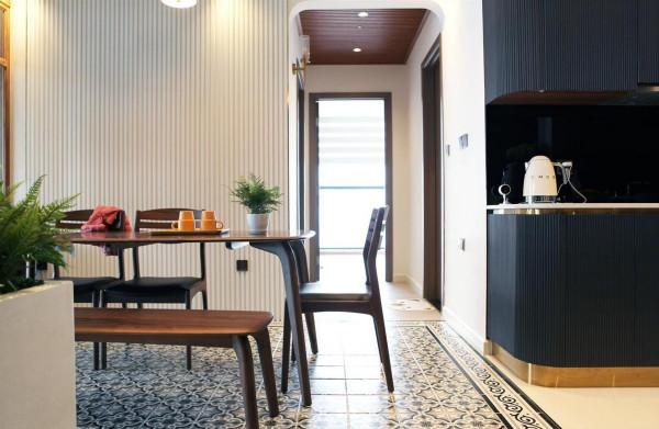 有一說一，摩登復古的家真好看，87㎡不見絲毫俗氣，入門就被吸引