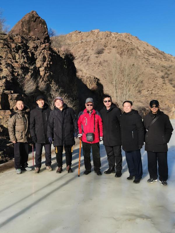 宣化滴水崖此時景觀好看了，溫馨提示