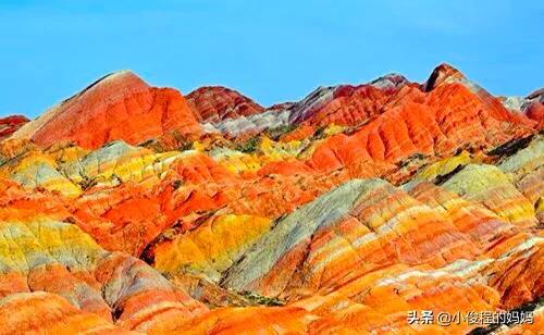 分享——張掖七彩丹霞風景