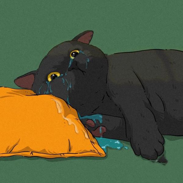 治癒插畫貓咪系列2