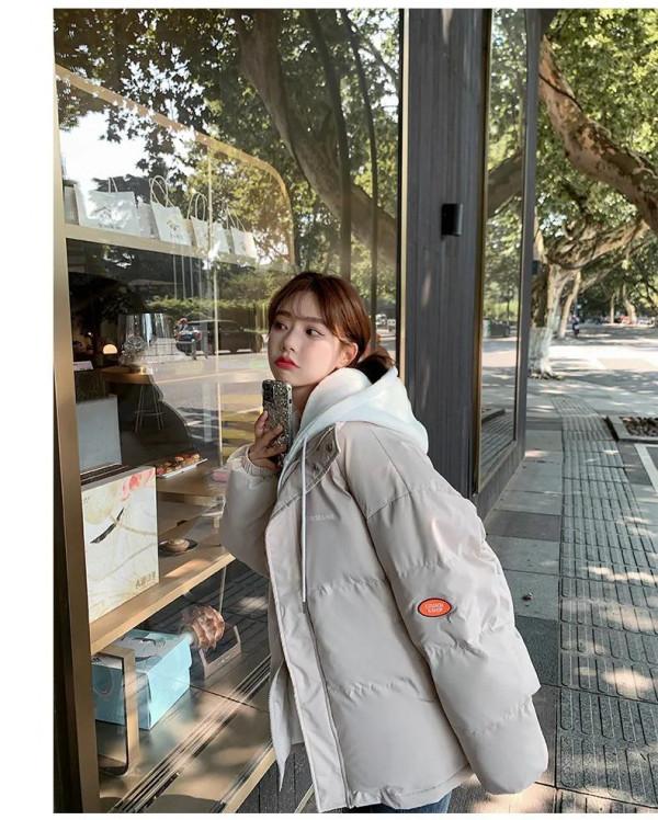 羽絨棉服女冬裝寬鬆棉襖2021年新款冬季韓版加厚學生短款棉衣外套