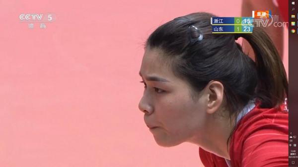 杜清清替補登場帶動球隊強勢反彈，浙江隊實力不濟與四強漸行漸遠