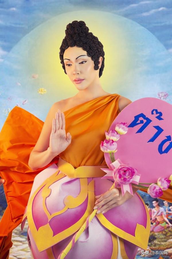 萬聖節Cos佛祖引非議，泰國網紅將被傳召