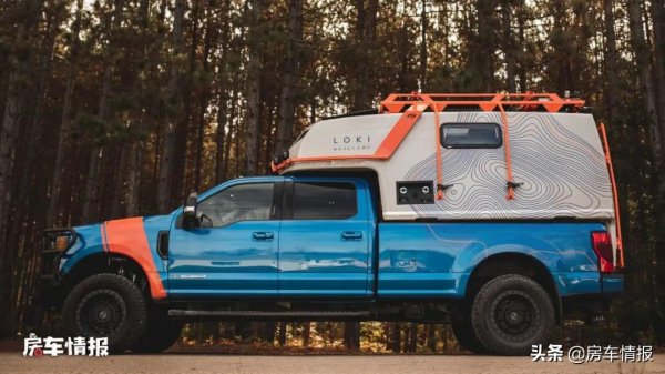 新款福特F150房車，3&period;5T雙增壓動力強悍，車廂生活區有大床能煮飯