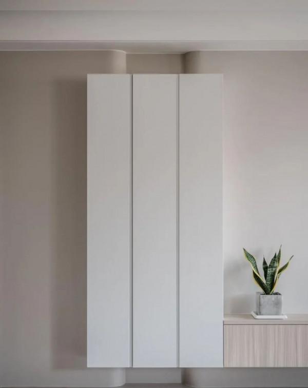 爆改86㎡老房，放大公共領域、色彩搭配、儲物規劃，生活溫馨