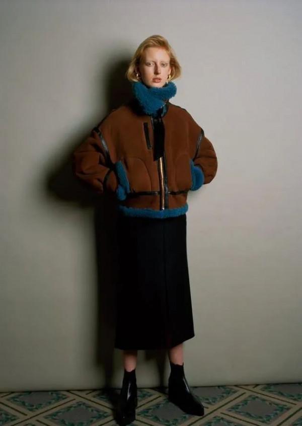 冬天穿搭短外套也好看