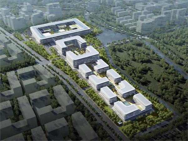 亞洲第一雲計算總部——杭州阿里云云谷亮燈，建築猶如“晶片”