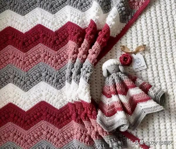 推薦一些彩色手工毯子的作品，希望這些五顏六色給你帶來好心情