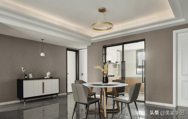 150㎡的精裝房，一進門就被客廳迷住！全屋時尚高階，挑不出毛病