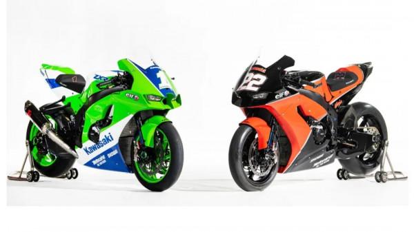 WSBK川崎KRT車隊ZX-10RR賽車換裝經典紀念塗裝 WSBK川崎KRT車隊ZX-10RR賽車換裝經典紀念塗裝