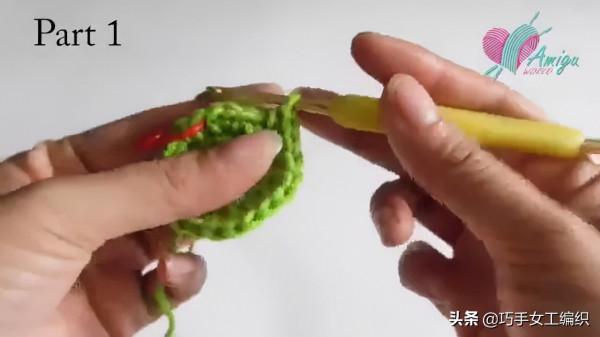 用零線就把蔬菜水果鉤得如此逼真，比新鮮的還要美