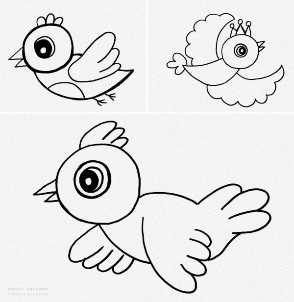 兒童畫教程｜秋季趣味線描課程《熱鬧的森林》