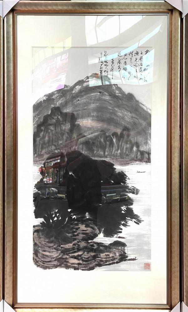 國畫大家朱祖國和國畫大家陳家泠二人山水畫作品氣勢恢弘童趣盎然 國畫大家朱祖國和國畫大家陳家泠二人山水畫作品氣勢恢弘童趣盎然