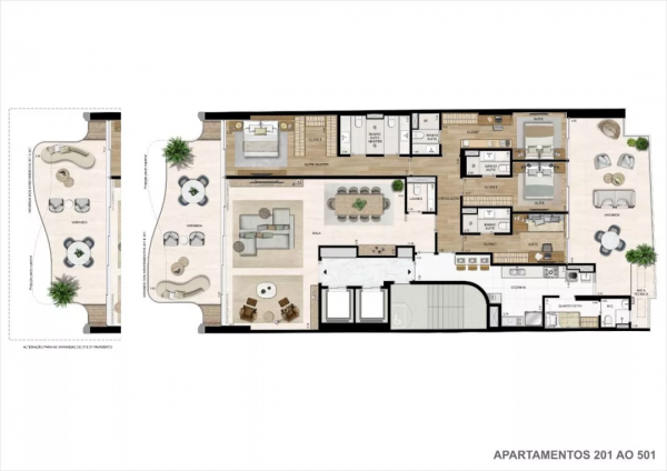 只有 6 層的小公寓,卻是一層一戶的大平層 只有 6 層的小公寓,卻是一層一戶的大平層