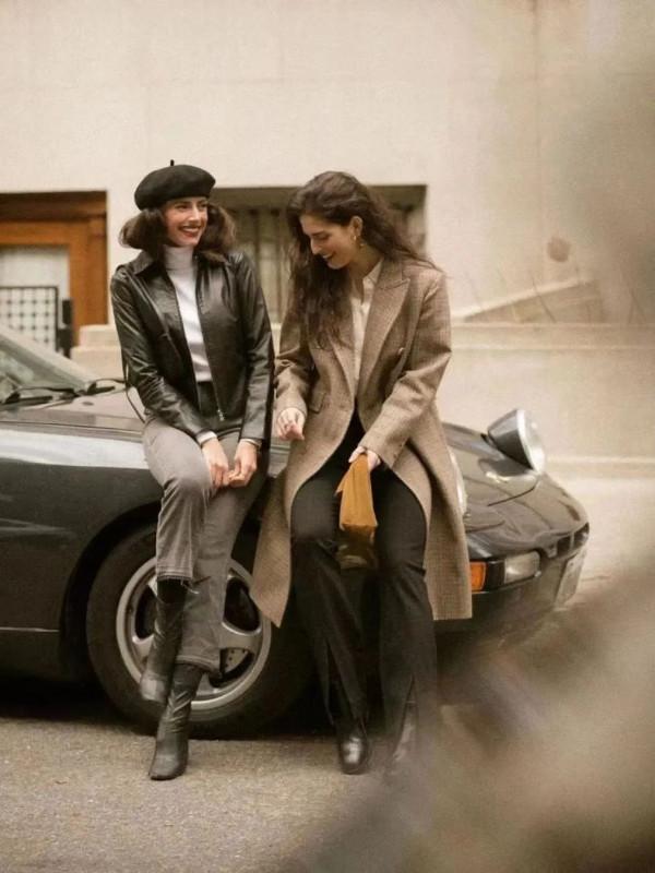 冬天穿褲子，就要配短靴