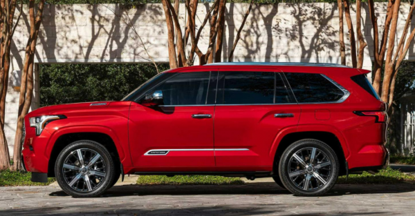 綜合功率可達444馬力，全新一代豐田紅杉官圖釋出