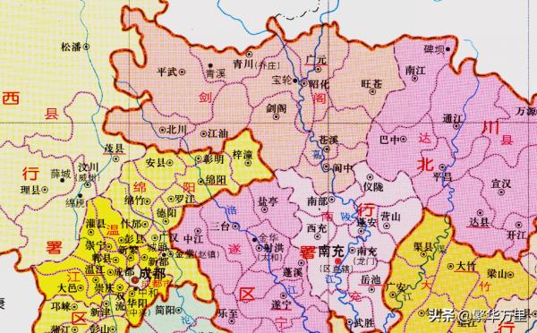 四川省的區劃調整，18個地級市之一，綿陽市為何有9個區縣？
