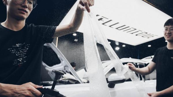 蘇州無二汽車貼膜丨奧迪Q3貼威固V5隱形車衣