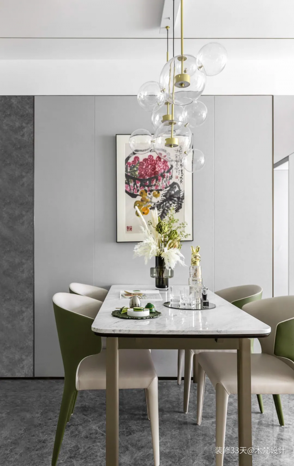 104平現代混搭軟裝改造三室