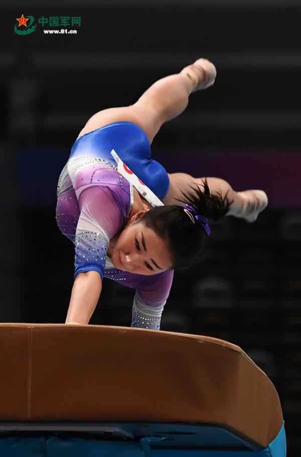 全運會體操女團決賽 廣東隊獲得冠軍