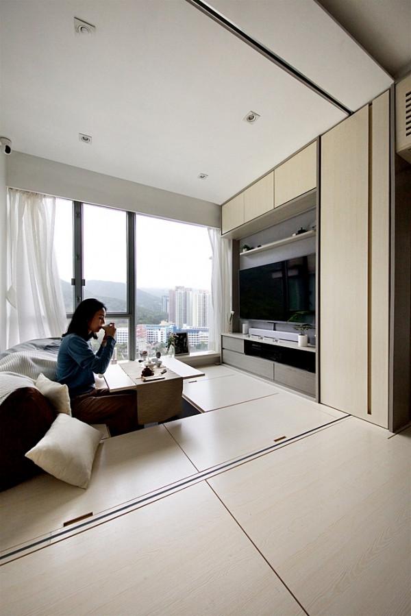 發現一位80後太太的50㎡“豪宅”，全屋塞滿櫃子，卻沒有絲毫俗氣