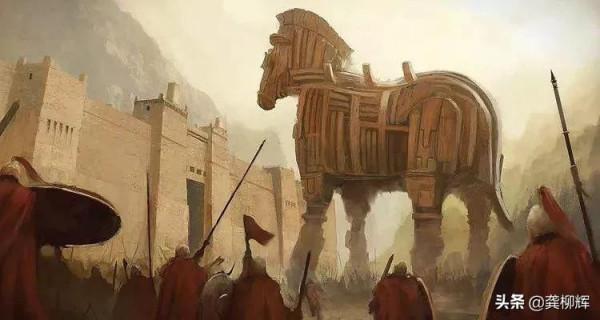 特洛伊木馬｜5萬大軍兵臨城下，對峙多年，最後靠一隻木馬來取勝