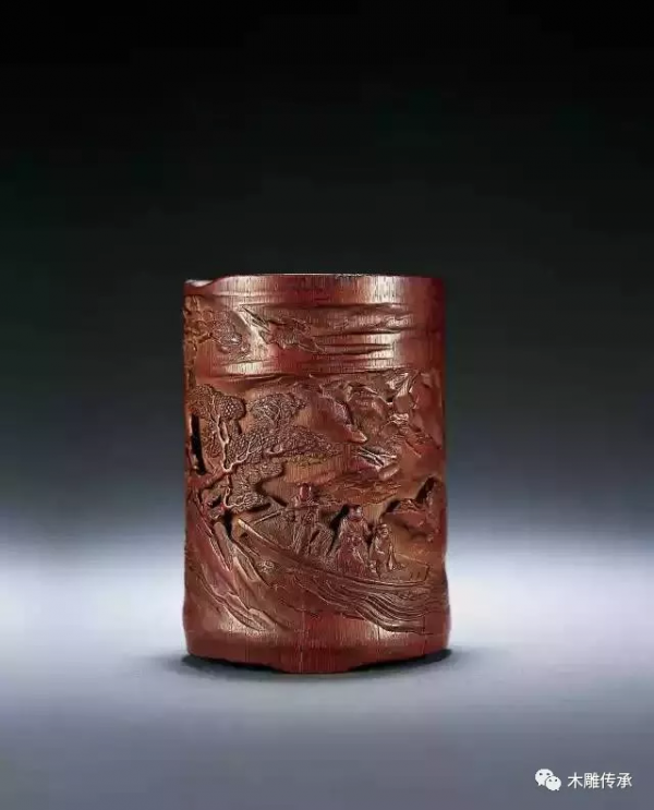 包漿後的竹雕,像極了天外來物 包漿後的竹雕,像極了天外來物