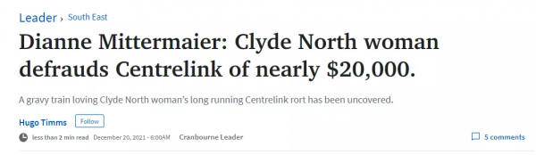 澳女年入6萬澳元, 卻謊稱失業! 填多份虛假申請, 騙2萬政府補助遭罰