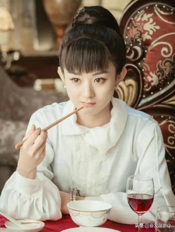 #趙麗穎《老九門》可愛，美圖