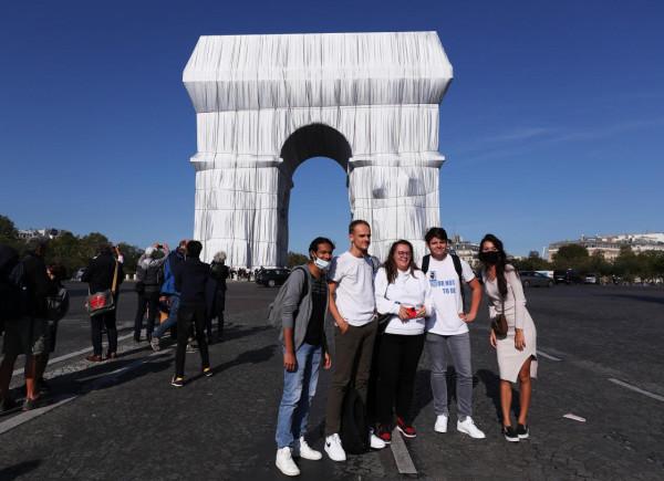 巴黎：凱旋門的“新衣”