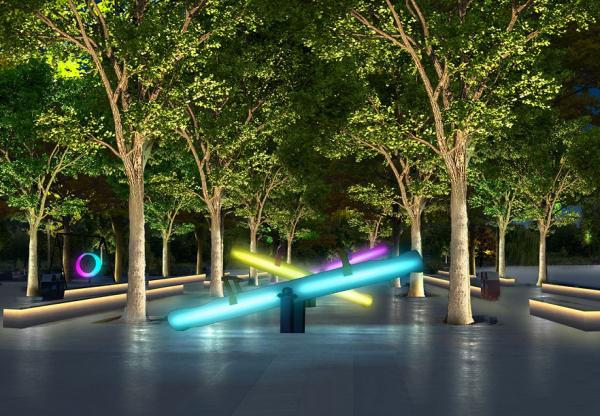 中秋國慶河北正定園博園大型實景演出《醉美古城，“愛”在正定》