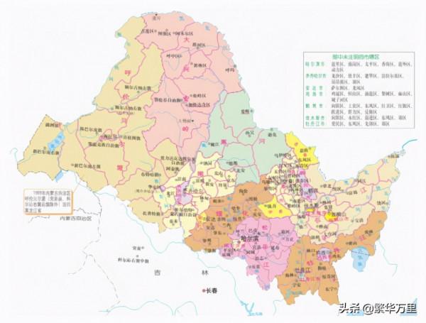黑龍江省的區劃調整，12個市之一，哈爾濱市為何有18個區縣？
