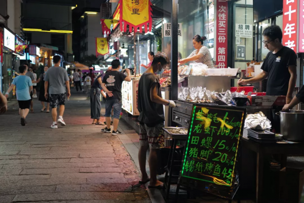 傍晚的贛州古浮橋，是我今年看過最美的畫面