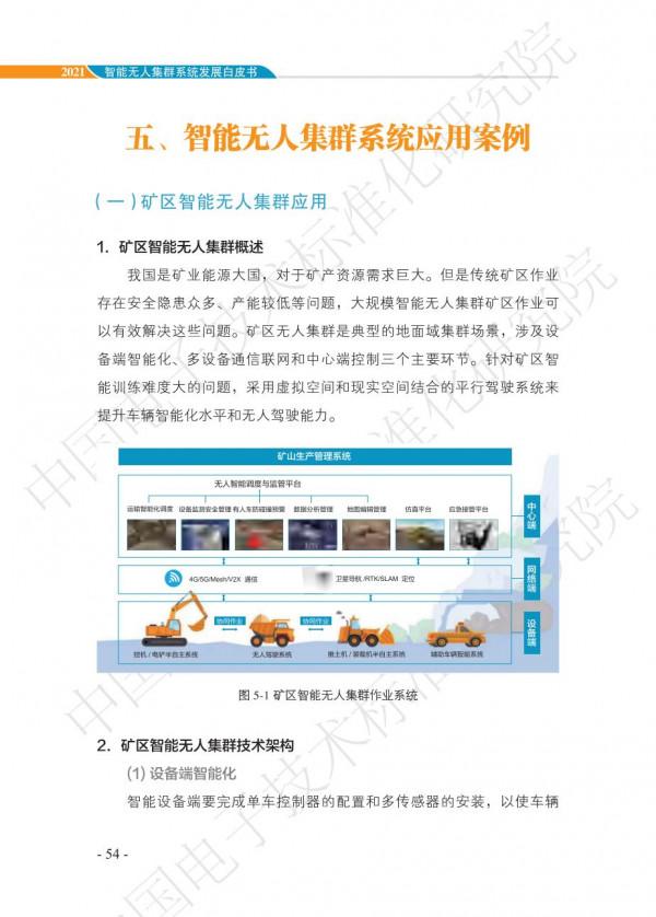 中國智慧“無人”集群系統發展白皮書(2021版)3.6萬字 中國智慧“無人”集群系統發展白皮書(2021版)3.6萬字