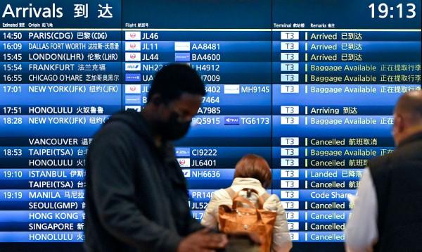 日本封國：包括留學生在內有近37萬人等待入境