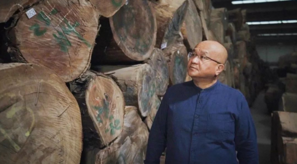 逆襲為百億富豪的秦榮華，從日本買10000根木頭：這本就是中國的