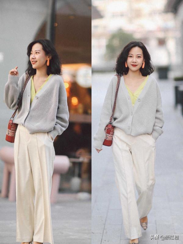 今年秋天流行穿“針織衫”,搭配黑色西裝褲灑脫時髦,優雅大方 今年秋天流行穿“針織衫”,搭配黑色西裝褲灑脫時髦,優雅大方