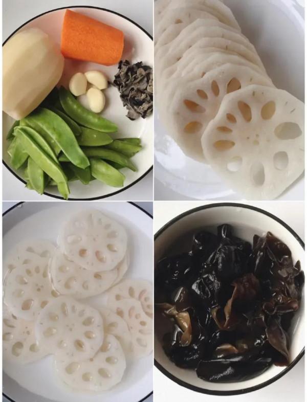 荷塘月色最適合秋日的一道小炒 荷塘月色最適合秋日的一道小炒