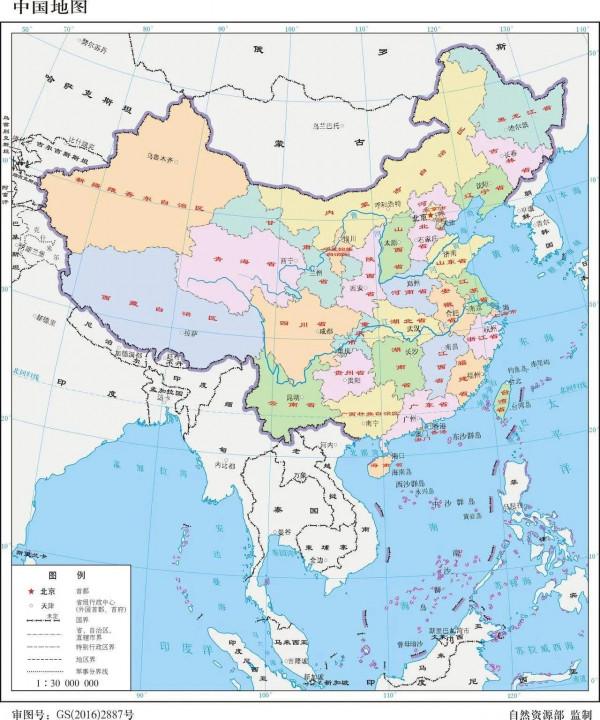 都知道中國的地影象只大公雞，可這隻大公雞是不完整的