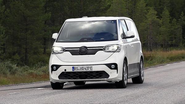 大眾ID.Buzz再次進行道路測試!預計在2022年下半年上市 大眾ID.Buzz再次進行道路測試!預計在2022年下半年上市