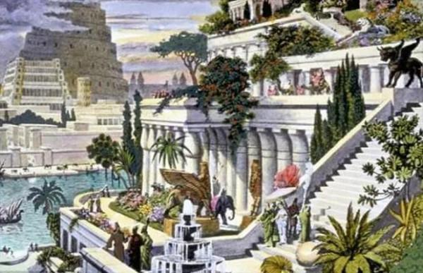 “世界七大奇蹟”之一的古巴比倫空中花園 “世界七大奇蹟”之一的古巴比倫空中花園
