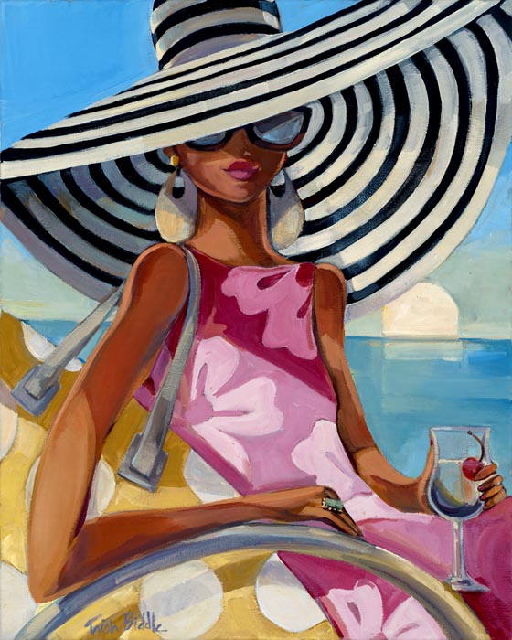 美國復古形象畫家 崔西·比德爾 作品欣賞 美國復古形象畫家 崔西·比德爾 作品欣賞