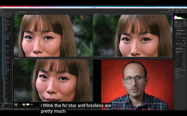 差別難以辨別 尼康 Z 9 無失真壓縮 RAW 和高效壓縮 RAW 對比