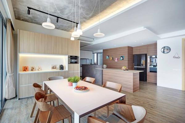 112㎡無玄關進門就是大橫廳，大大方方清爽舒適，多住10年也不膩