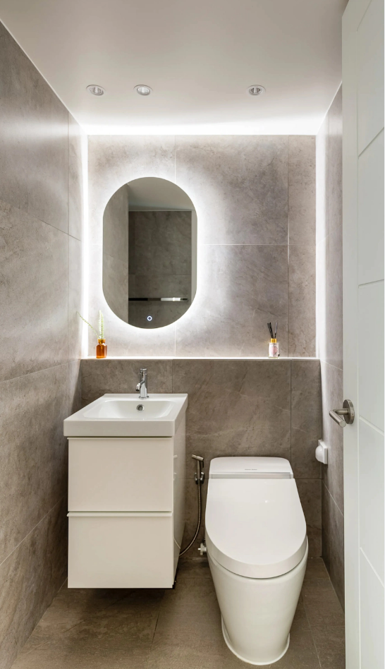 166㎡只有夫妻倆居住，沒有花裡胡哨的造型設計，乾淨得恰到好處