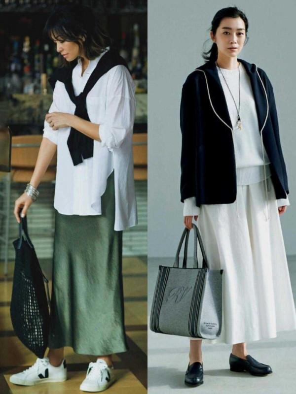 日系風穿搭才是初秋的正確開啟方式，get這些搭配思路，精緻優雅
