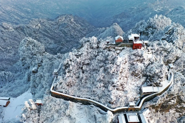 2022年春季丹江口最美雪景，你知道是哪裡嗎？