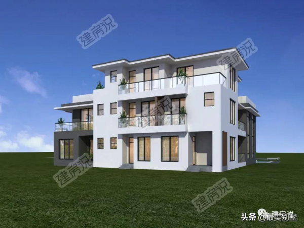 好嗨喲，擁有一棟現代風別墅，感覺人生已經達到了巔峰