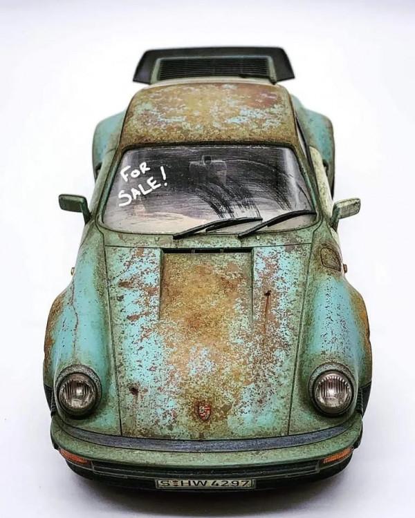 好好的模型，又給做成殘破不堪的樣子了